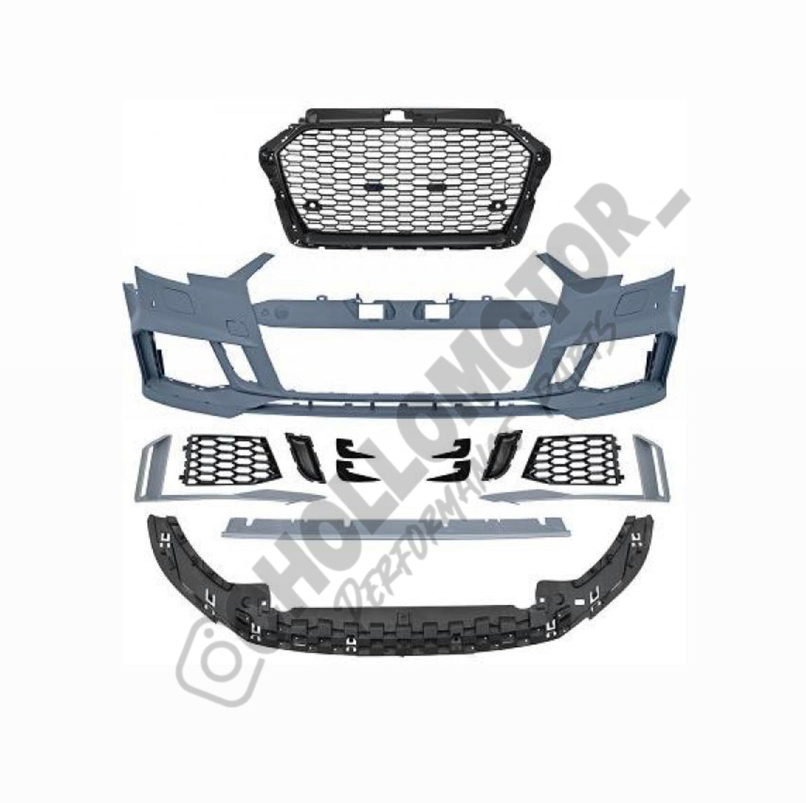 Paragolpes delantero audi a3 look RS3 16/20