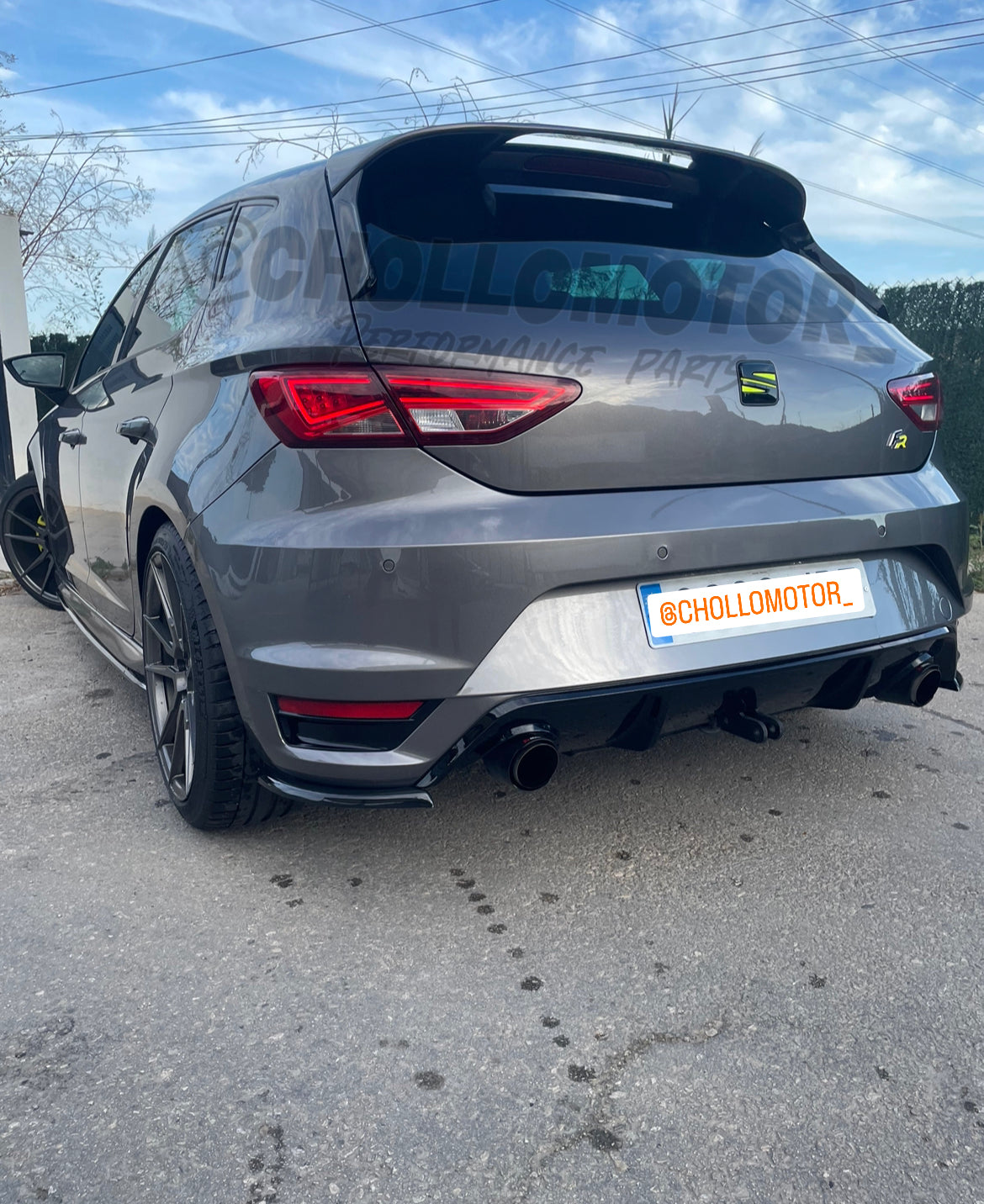 Aleron Cupra R seat leon mk3