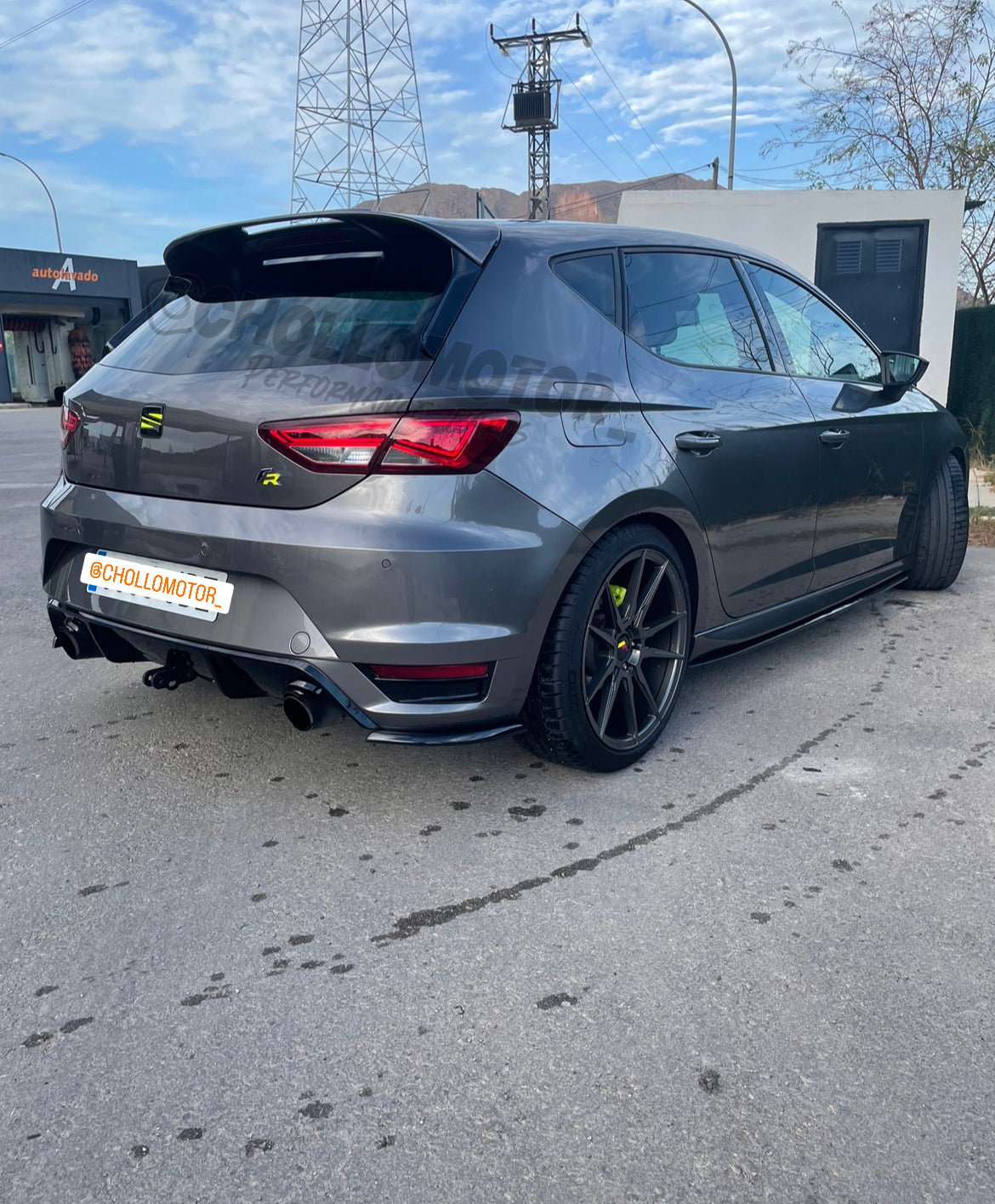 Aleron Cupra R seat leon mk3