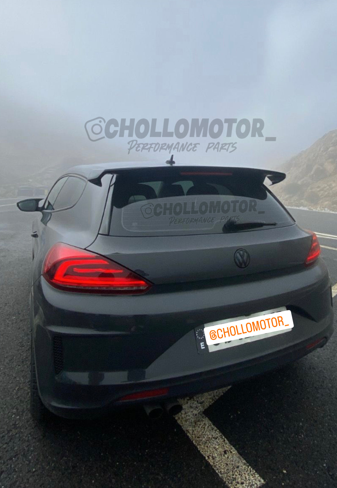 Alerón scirocco rcup restyling