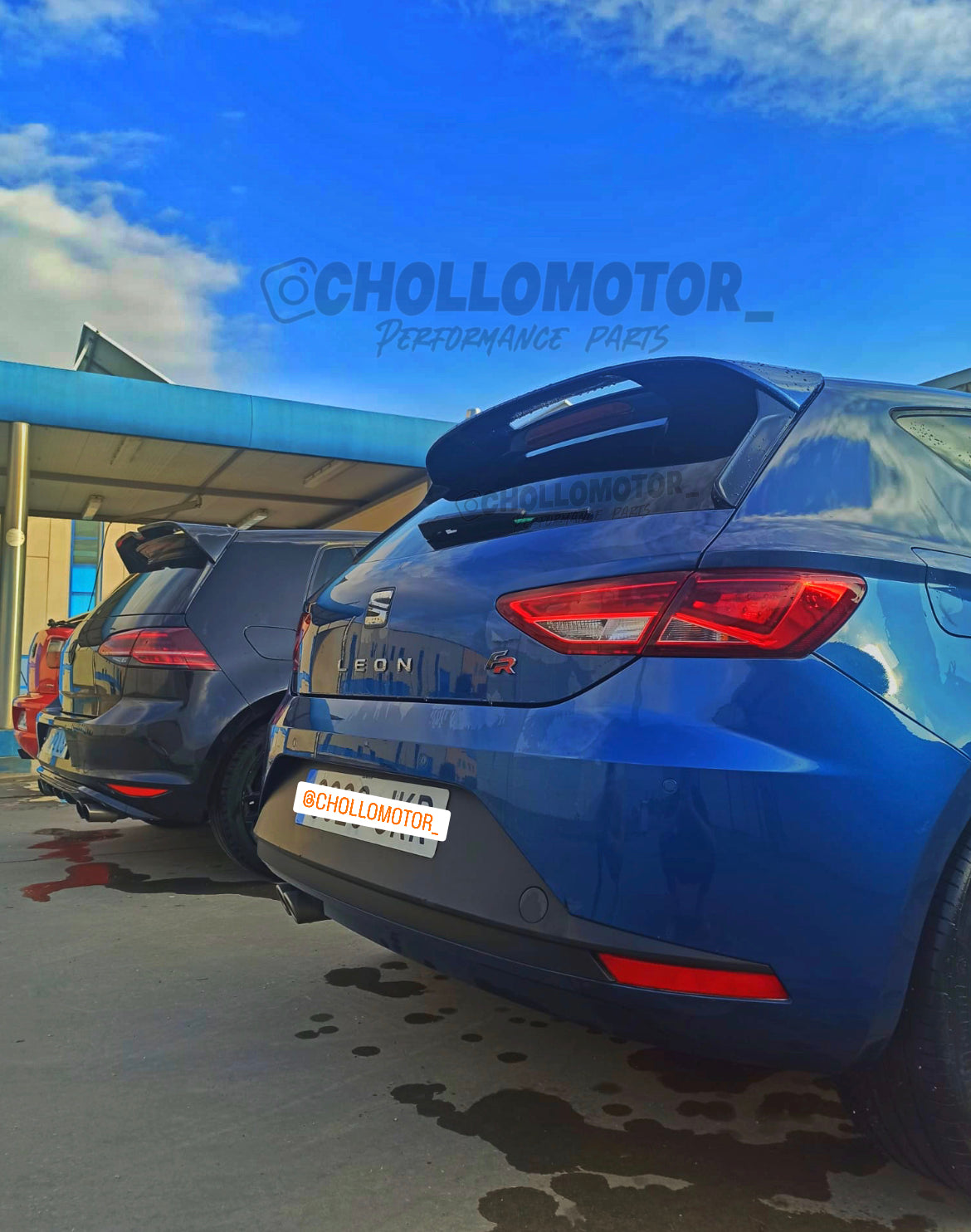 Aleron Cupra R seat leon mk3