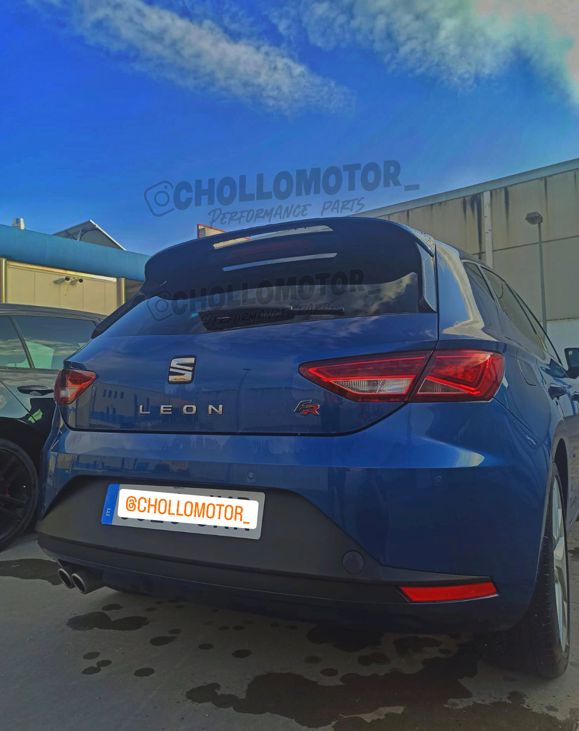 Aleron Cupra R seat leon mk3