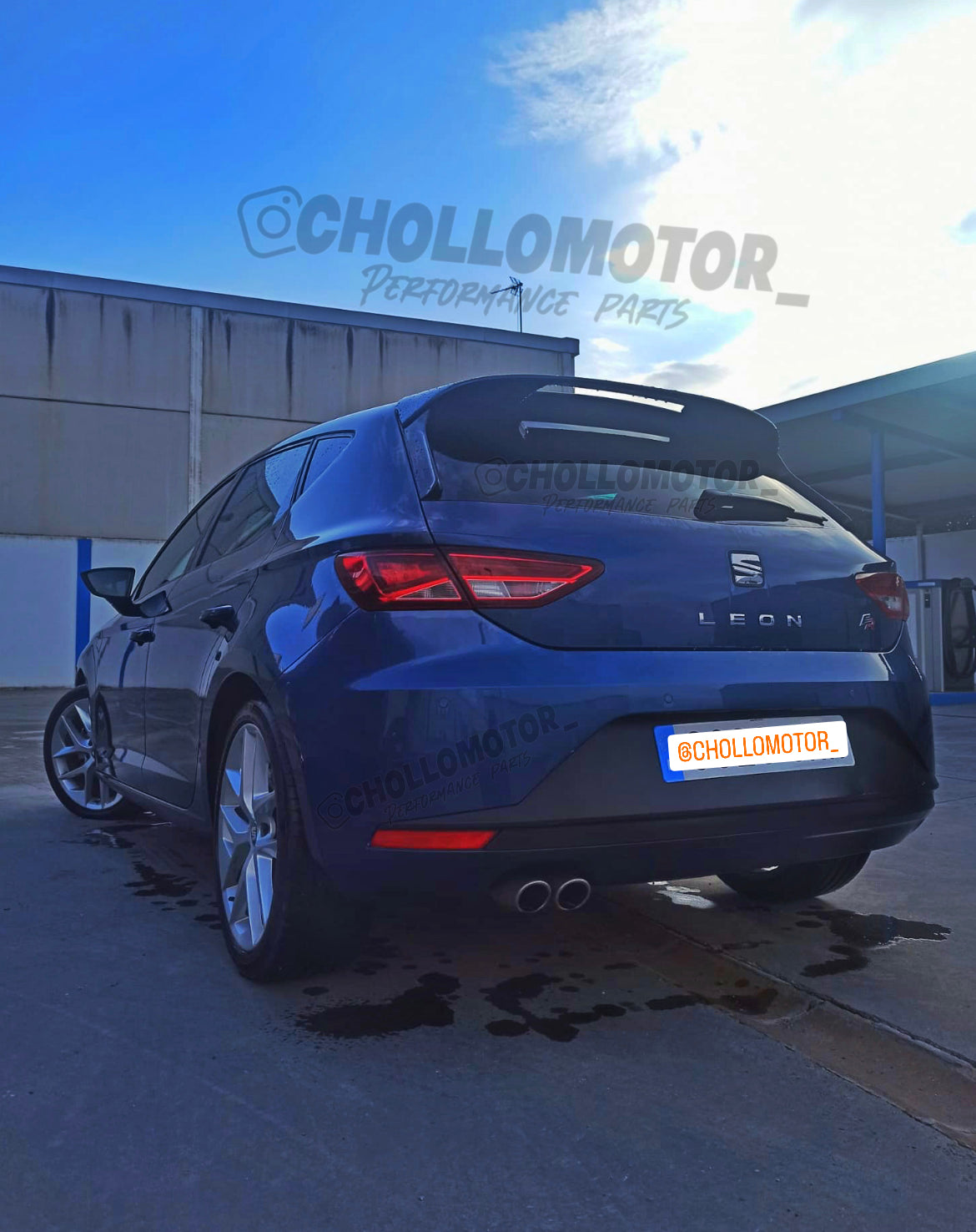 Aleron Cupra R seat leon mk3