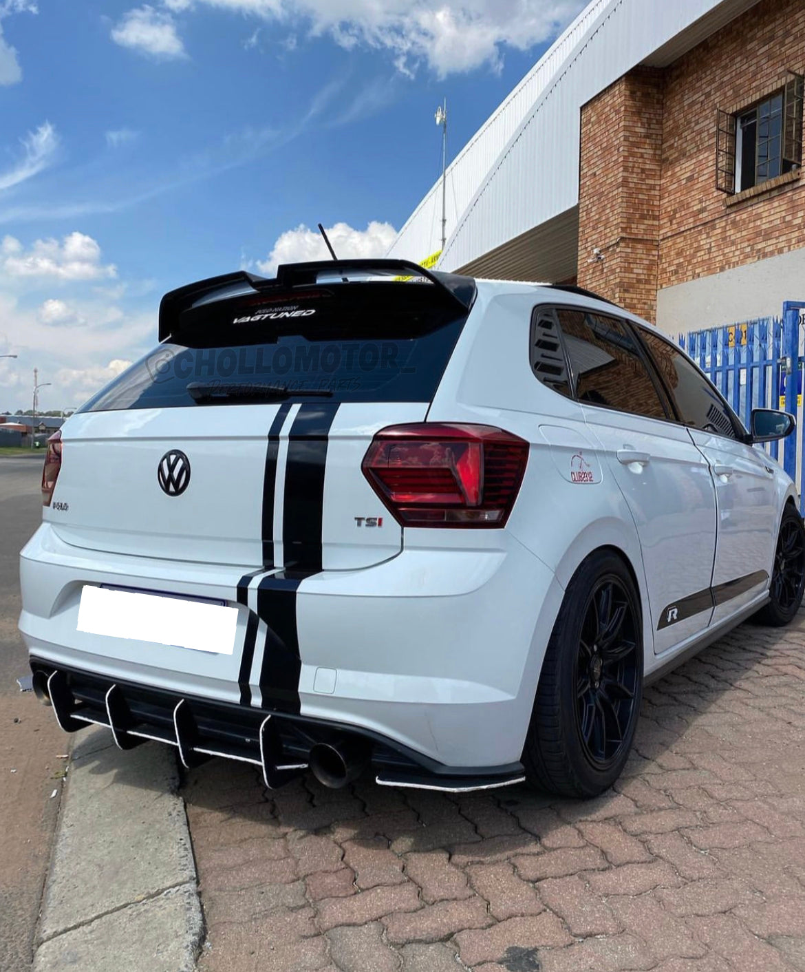 Aleron volkswagen polo 6