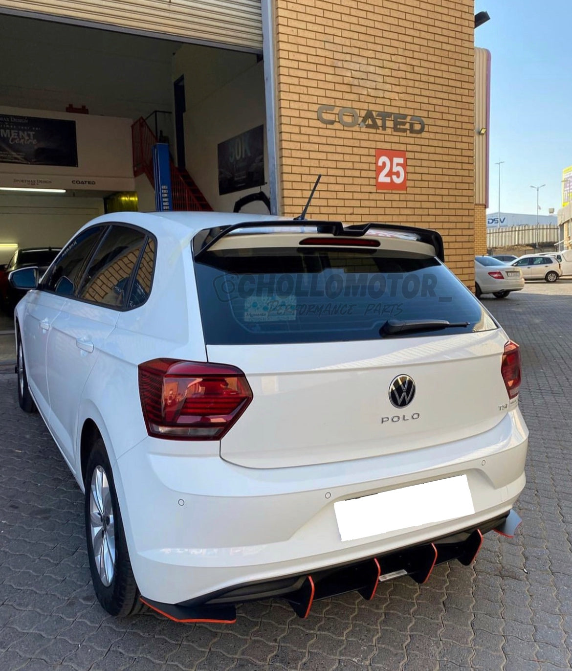 Aleron volkswagen polo 6