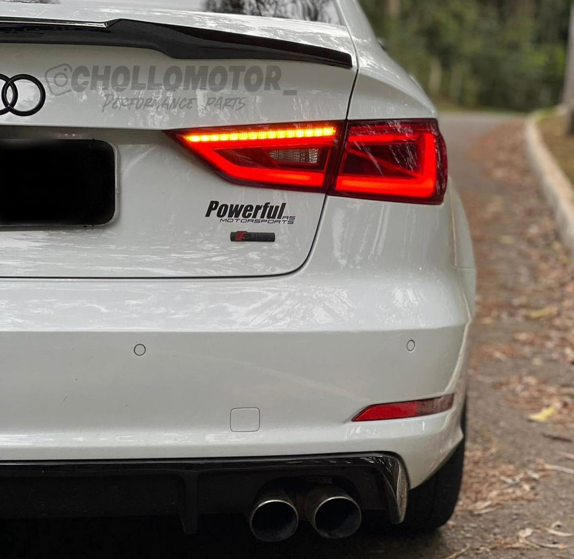 Aleron audi a3 8V