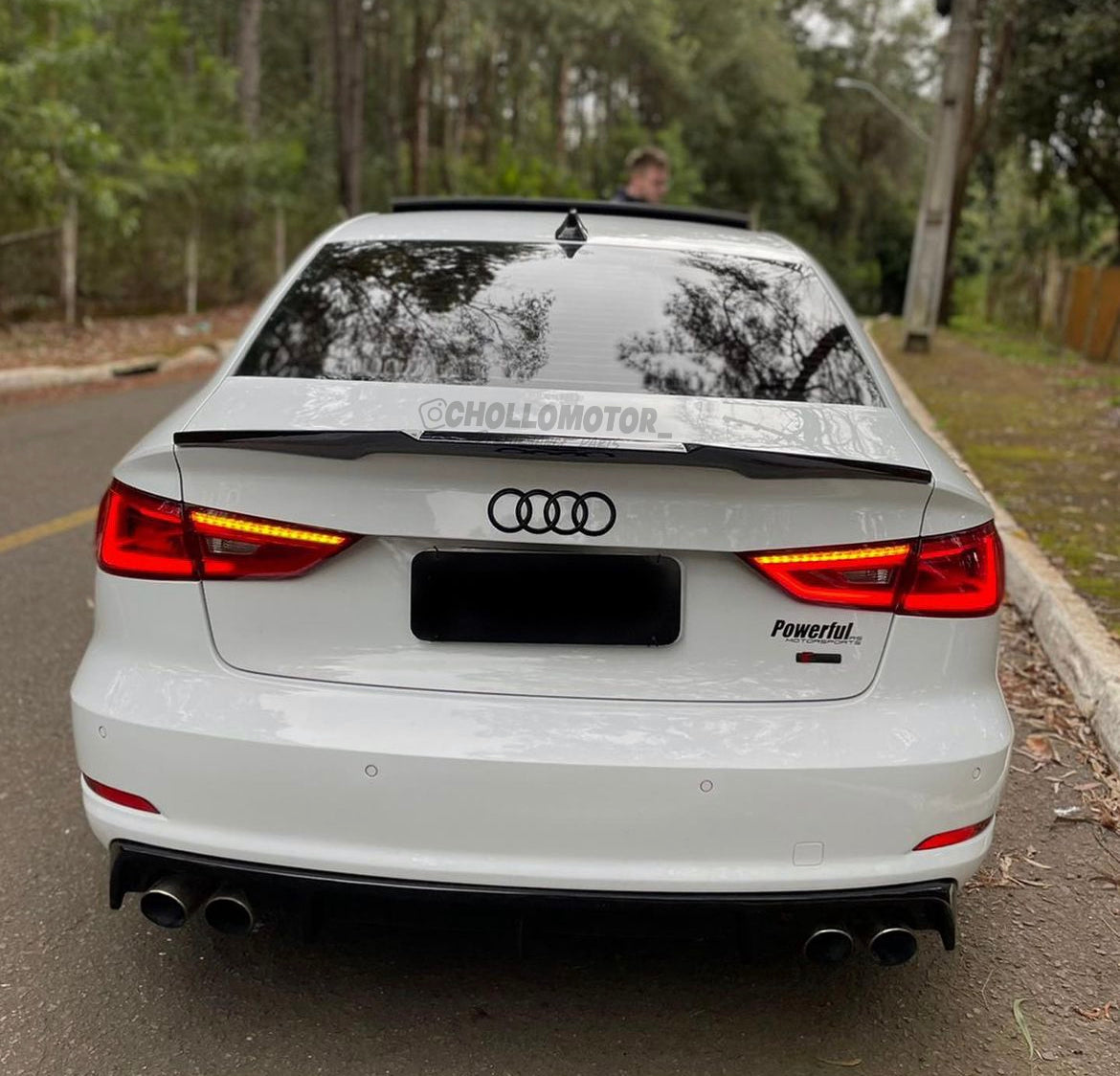 Aleron audi a3 8V