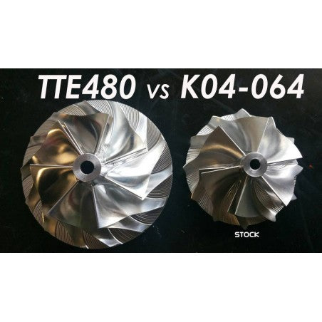 Turbo TTE480 VW Golf 6 R / Leon Cupra 1P / Audi S3 8P / Audi TTS 2.0 TFSI