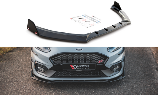 Lip Maxton v4 + flaps Ford Fiesta Mk8 ST / ST-Line