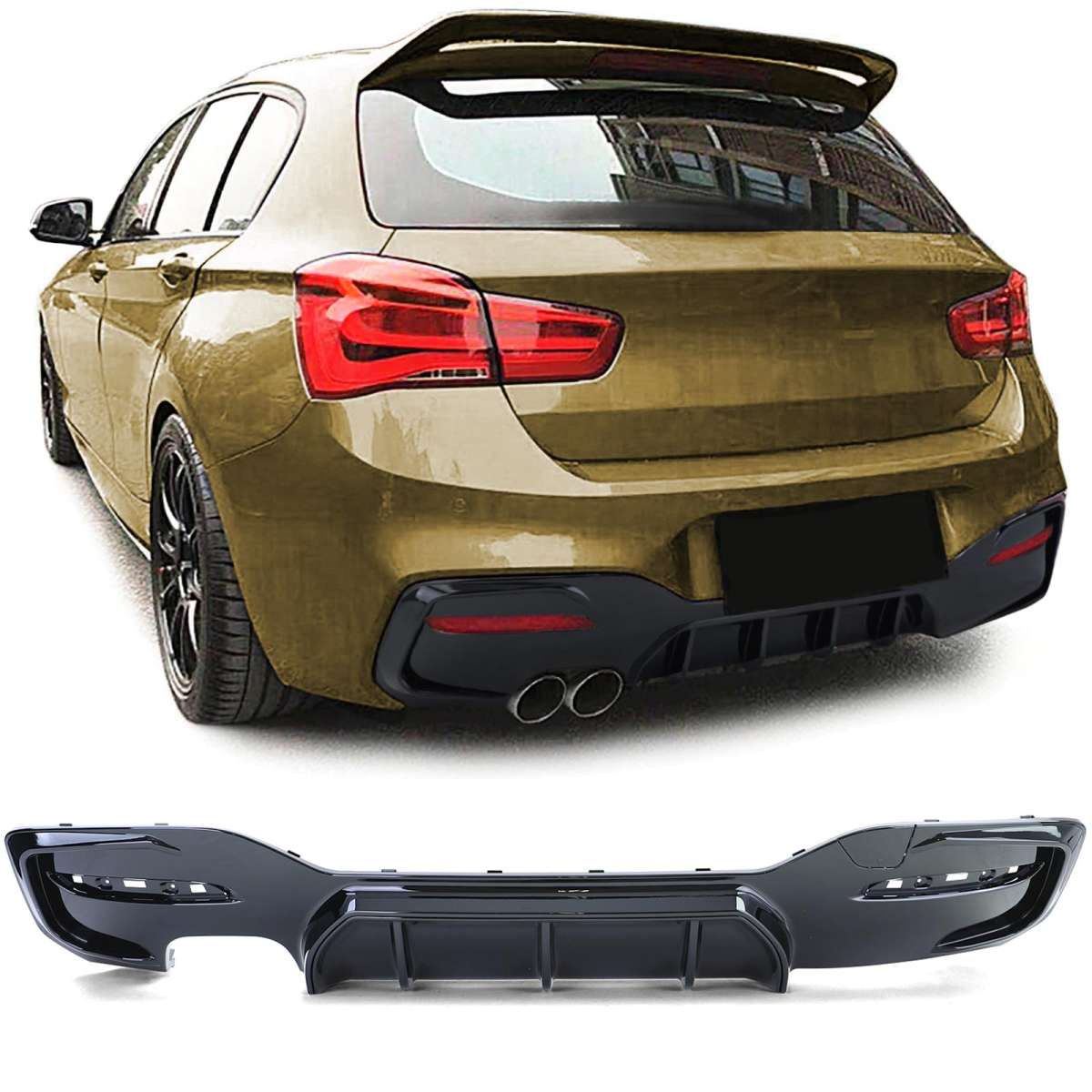 Difusor bmw serie 1 f20 restyling