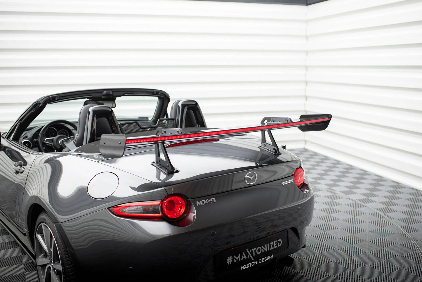 Aleron Carbono Swan + led Maxton Mazda MX-5 ND (Mk4) 2015 - 2024
