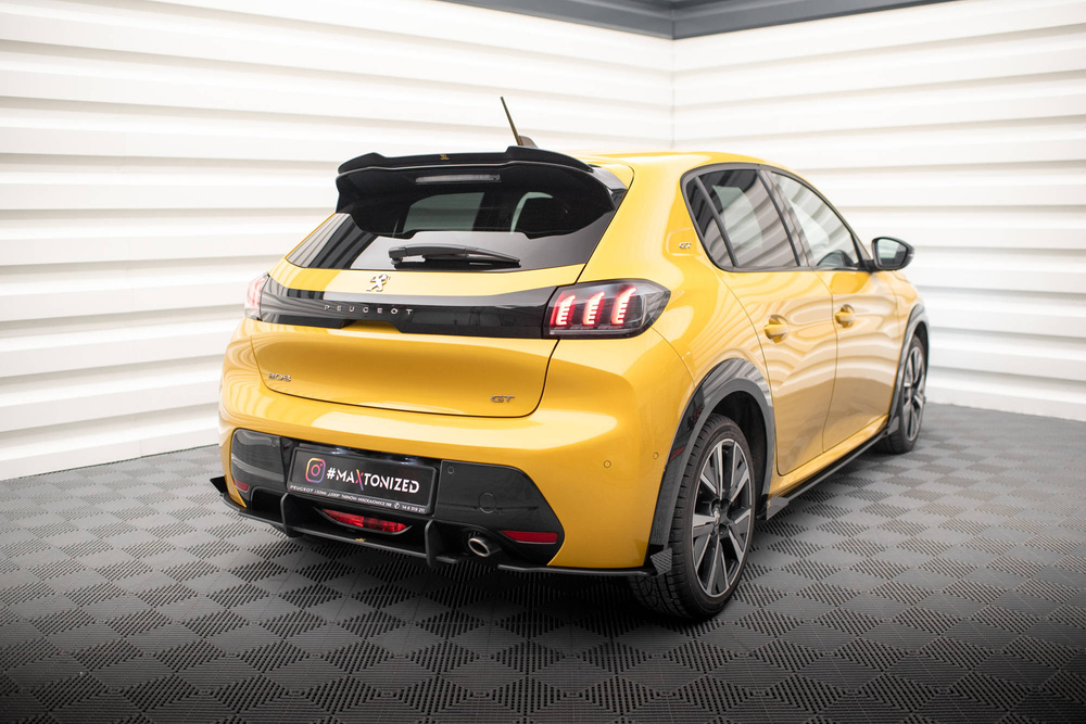Difusor + flaps maxton Peugeot 208 GT 2019 - 2023