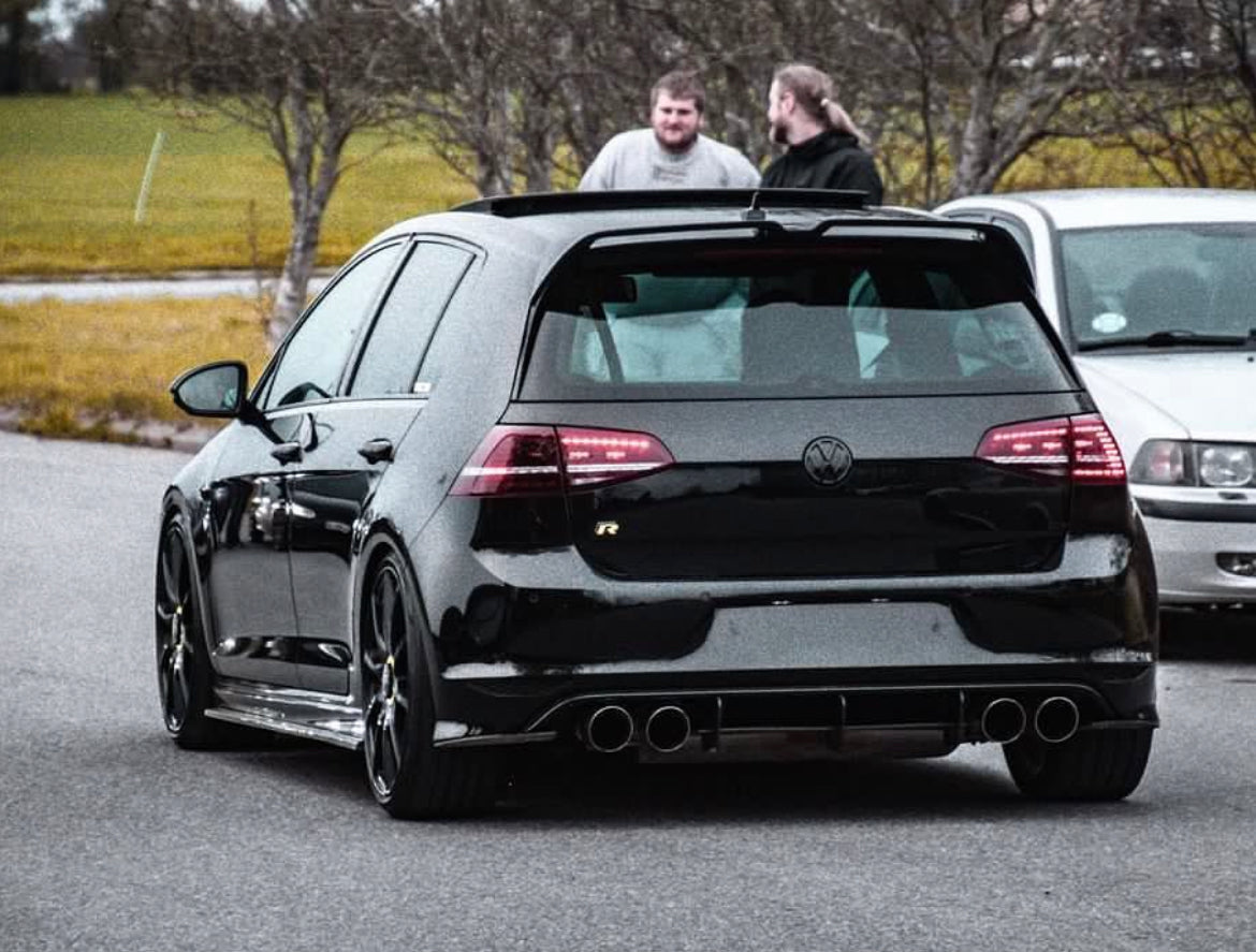 Difusor golf mk7 R pre restyling