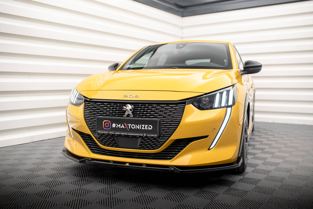 Lip maxton V1 Peugeot 208 GT 2019 - 2023