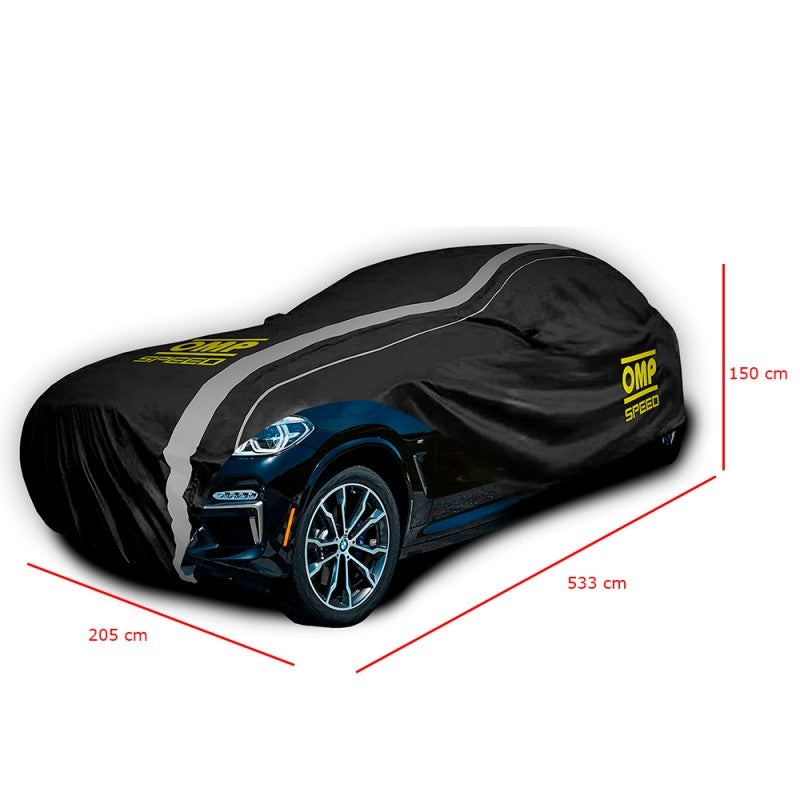 FUNDA CUBRE COCHES OMP 4 CAPAS PARA SUV TALLA XL