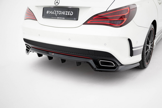 Difusor Maxton Mercedes Cla C117/X117 Amg Line 2013/17