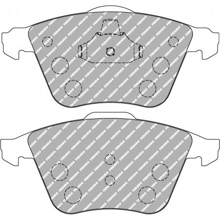 Pastillas Ferodo DS2500 Delanteras Audi S3 8P / Leon 1P Cupra / VW Golf 6 R