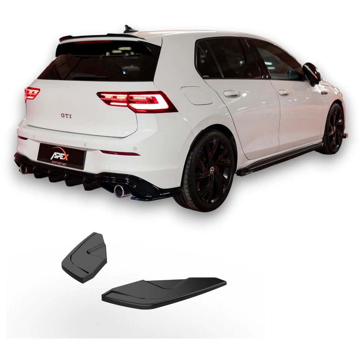 Añadido lateral Difusor Apex golf mk8 GTI 2020-24