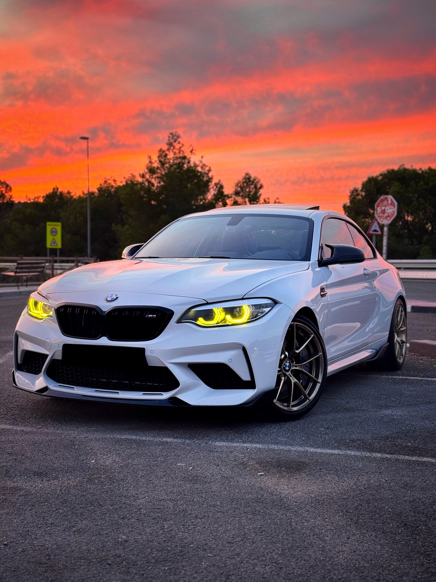 Módulo DLR amarillo Bmw M2 F87 2018/2021
