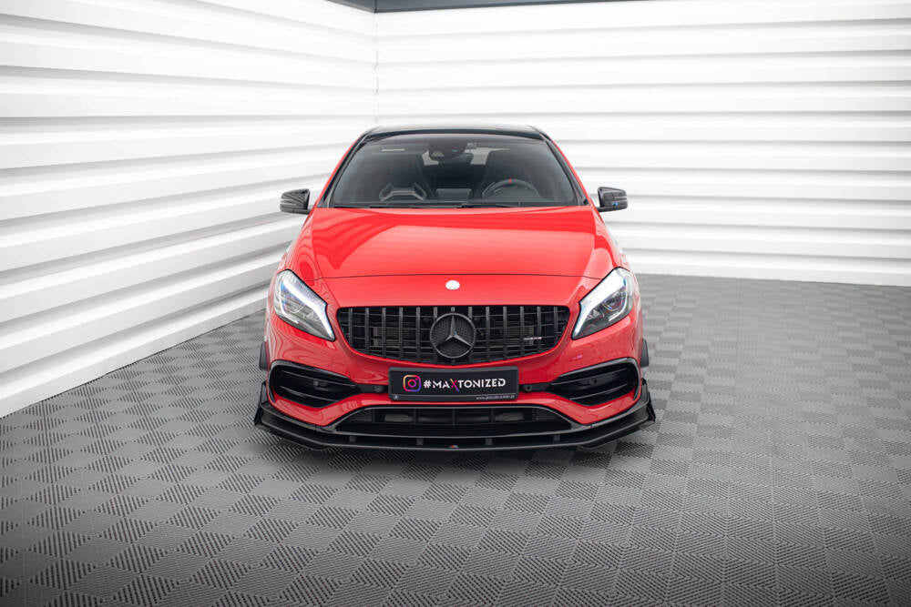 Lip Maxton Street Pro + flaps Mercedes A45 Aero W176 2015/18