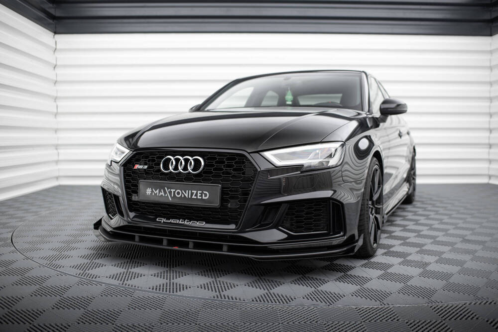 Lip Maxton Pro + flaps Audi RS3 8V Sedan 2016/20a