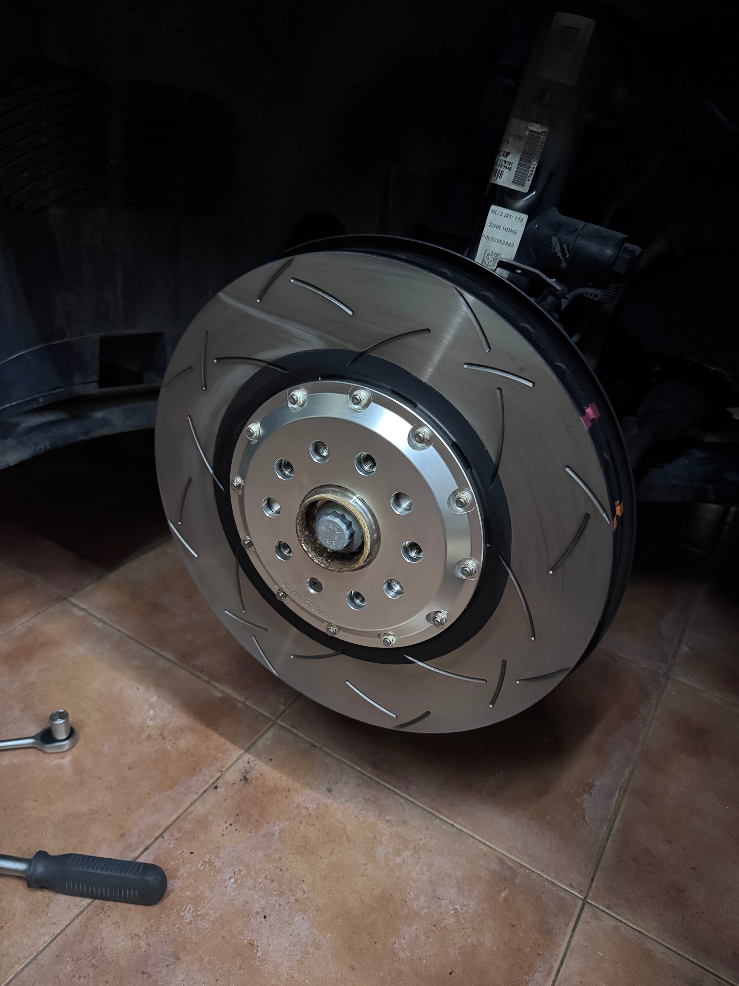 Kit frenada Golf mk8 R / GTI Clubsport (frenada 357mm 4 pistones)