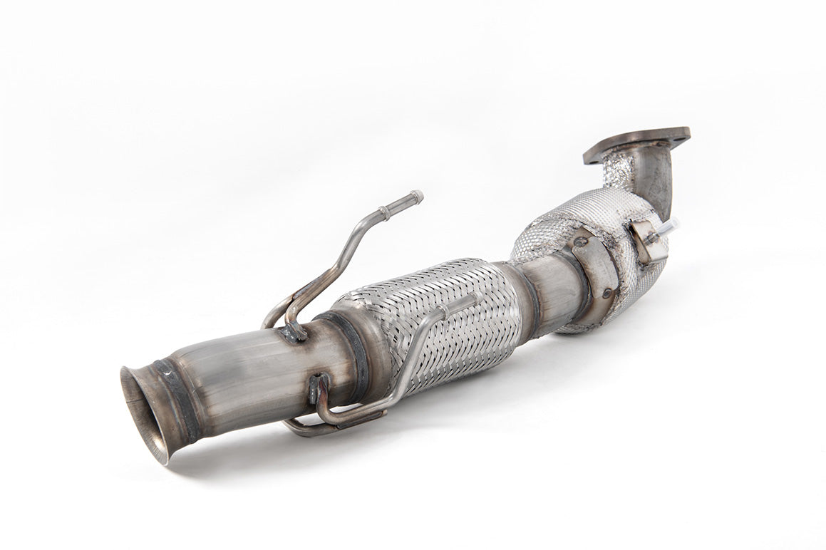 Donwpipe homologada Milltek con catalizador HJS Ford Focus RS MK3