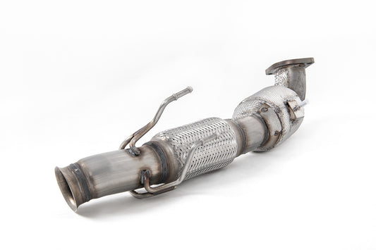 Donwpipe homologada Milltek con catalizador HJS Ford Focus RS MK3