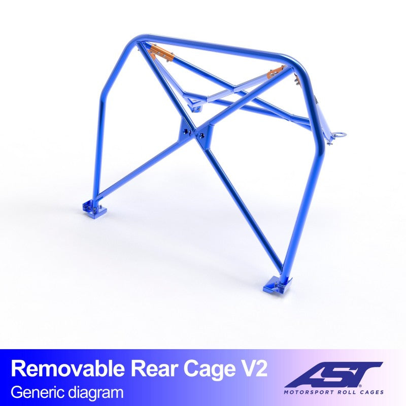ARCO TRASERO VOLKSWAGEN GOLF MK7 3-DOOR HATCHBACK REMOVABLE REAR CAGE V2