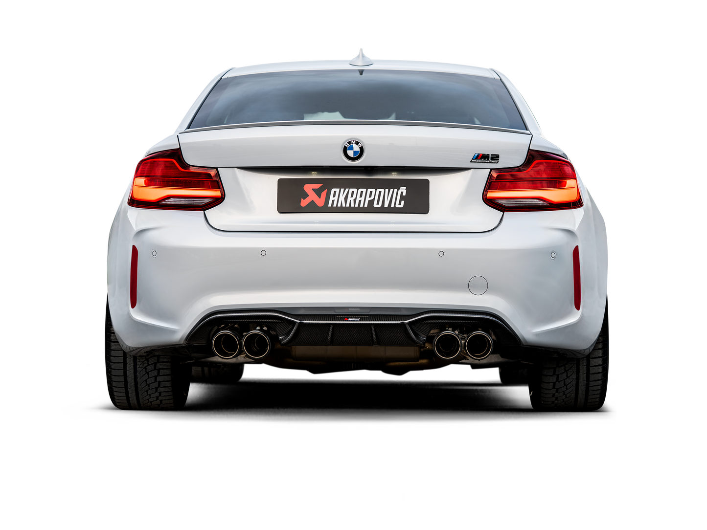 Escape Akrapovic Evolution Line de titanio para BMW M2 Competition F87 / M2 CS F87