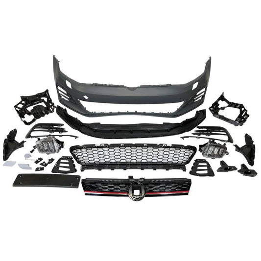 Paragolpes Delantero Volkswagen Golf 7.5 3/5P Facelift Look GTI