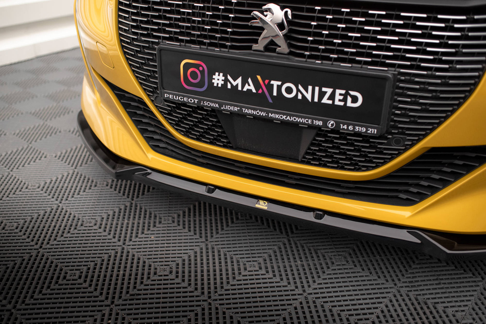 Lip maxton V1 Peugeot 208 GT 2019 - 2023