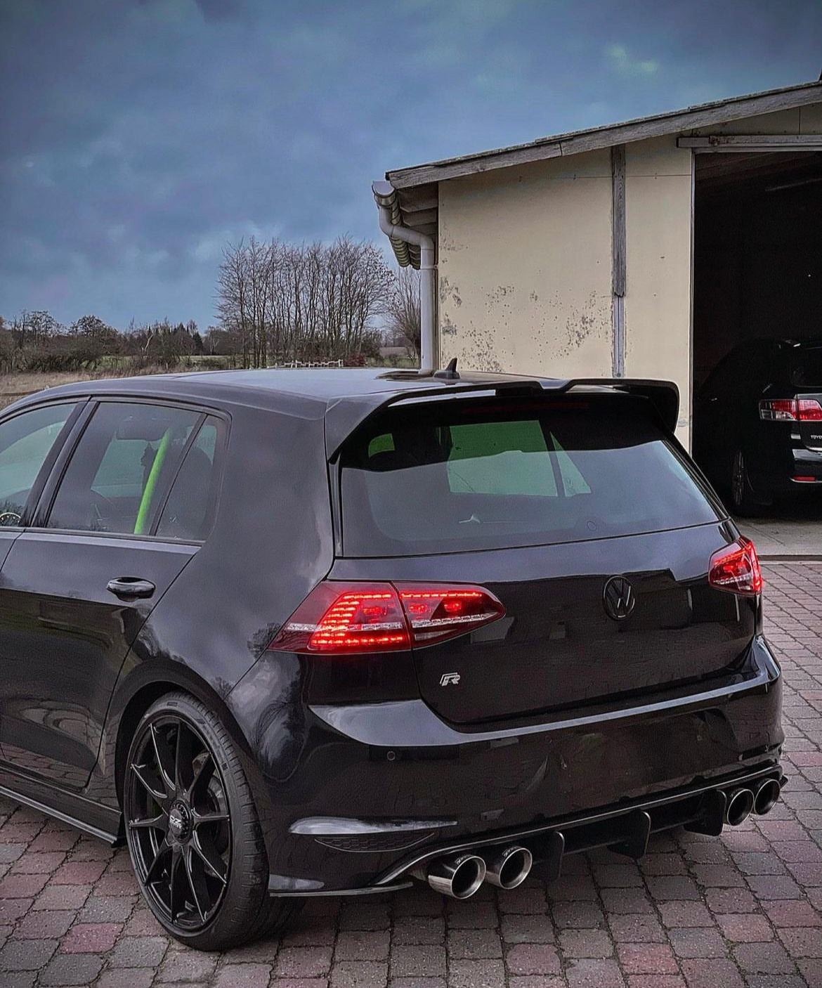 Difusor golf mk7 R pre restyling