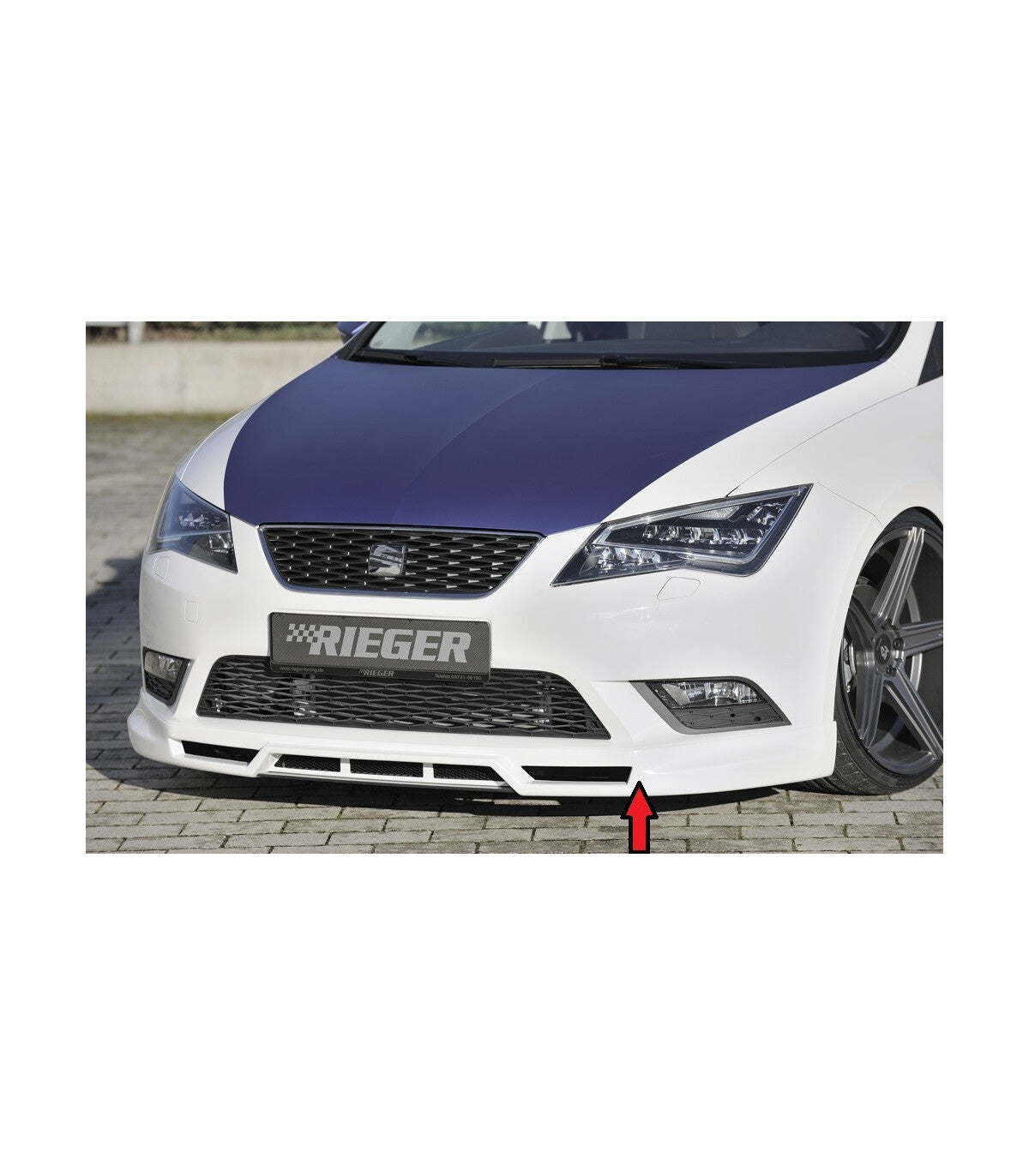 Lip integral rieger Seat leon mk3 todos 2012/16