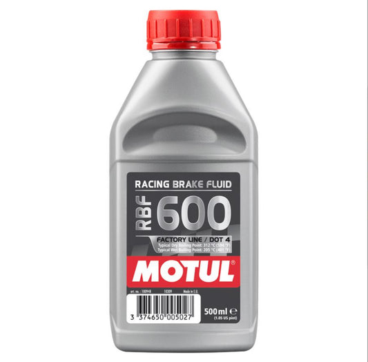 LÍQUIDO DE FRENOS DOT 4 MOTUL RBF 600 FACTORY LINE 500ML