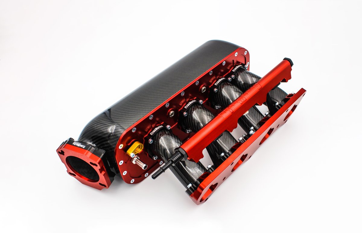 Colector de admision de carbono PracWorks para Honda Civic Type R FN2 / EP3 K20