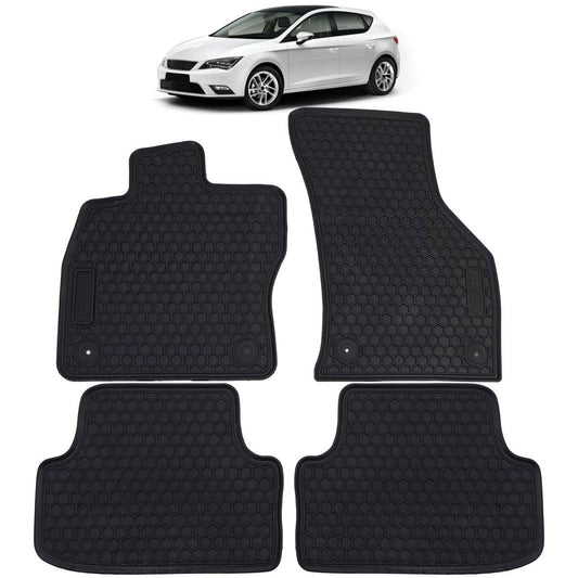 Alfombrillas goma Seat León Mk3 Todos