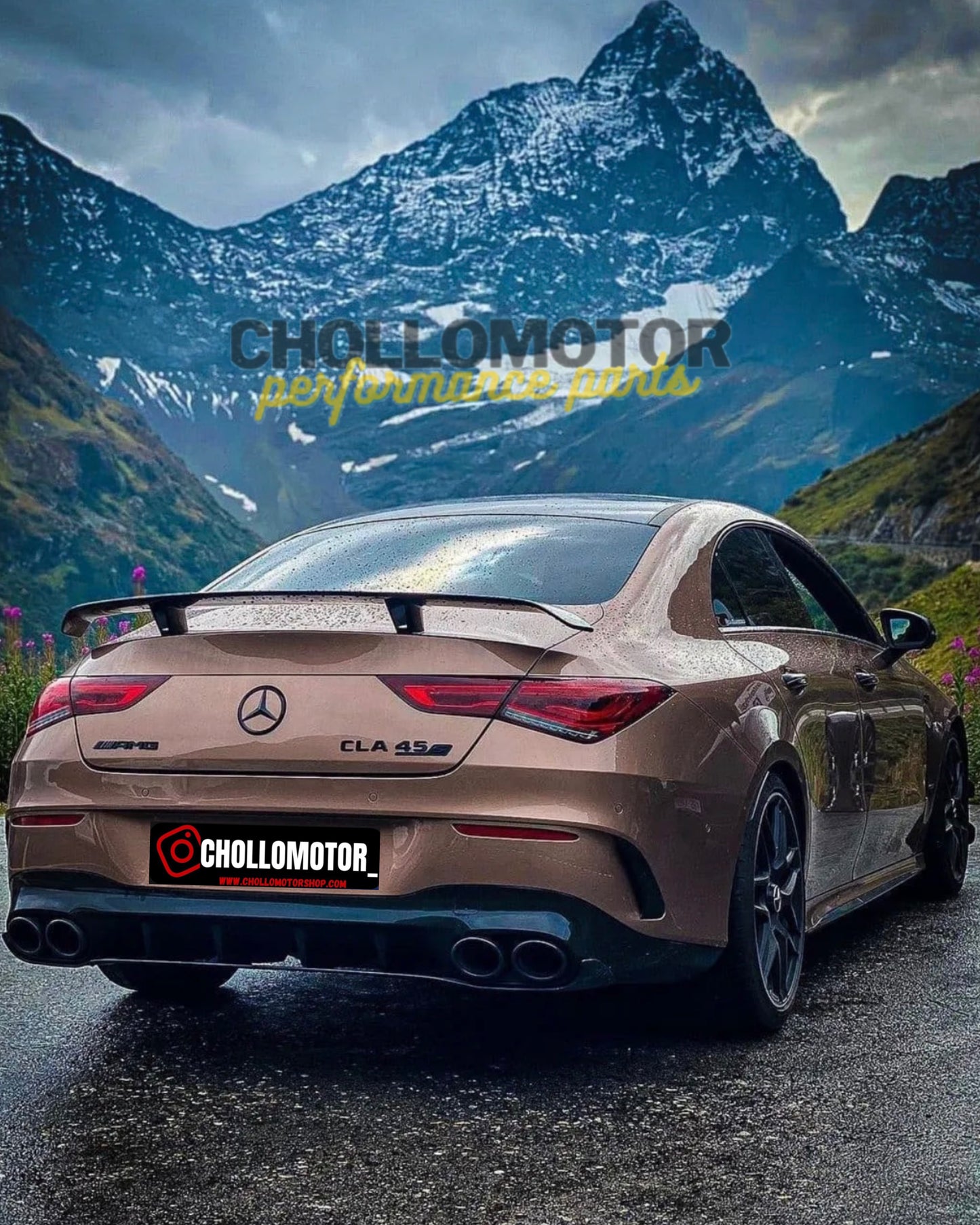 Aleron mercedes CLA C118 look cla45s 2019/25