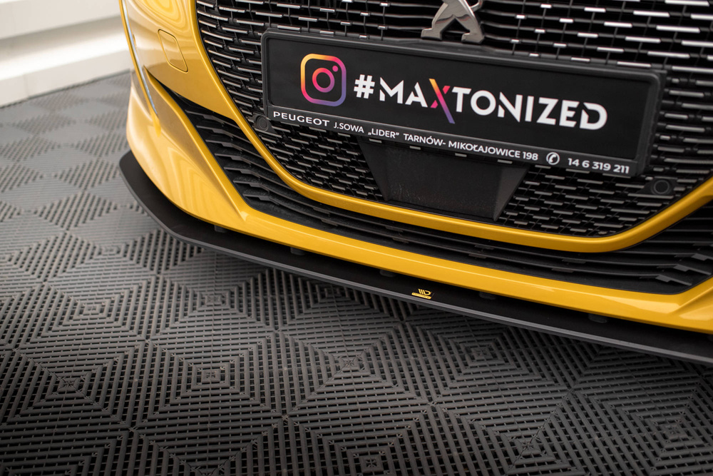 Lip maxton pro Peugeot 208 GT 2019 - 2023