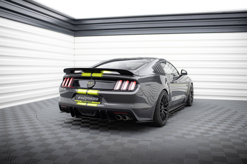 Flaps Maxton Pro v2 ford Mustang GT 2014/17