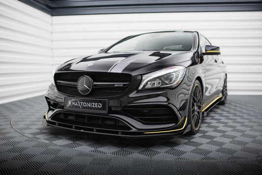 Lip Maxton Pro + flaps MERCEDES CLA45 Aero C117 2017/19