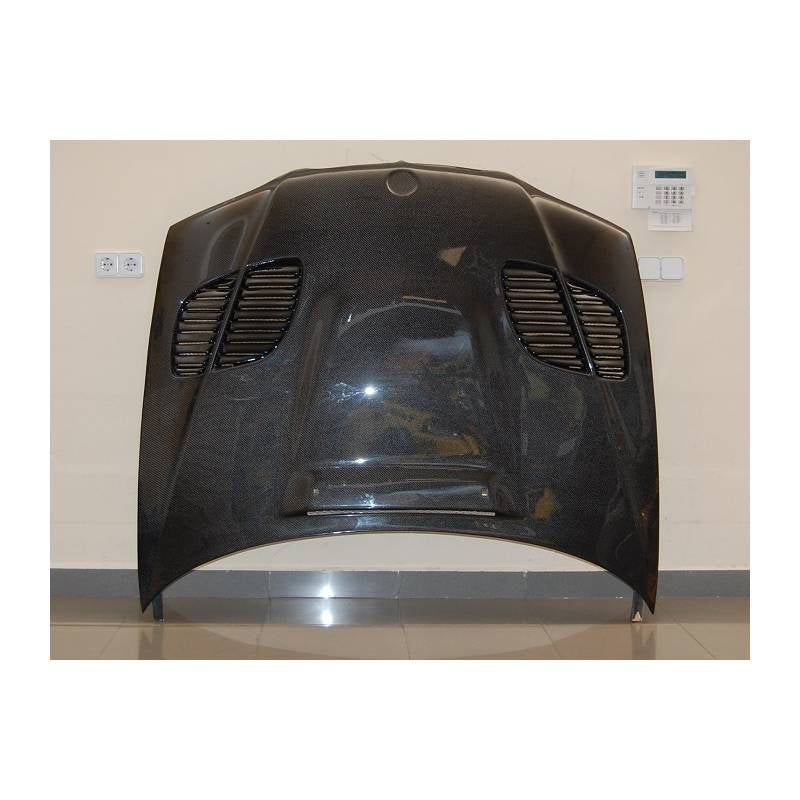 Capó Carbono BMW Serie 3 E46 '02-06 2P. Look M3 GTR C/T