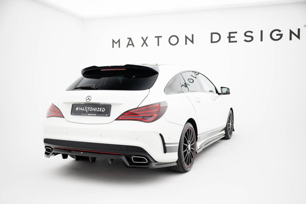 Difusor Maxton Mercedes Cla C117/X117 Amg Line 2013/17