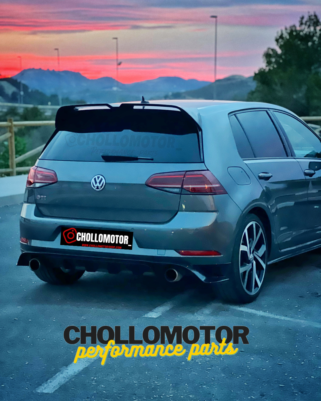 Aleron oettinger golf mk7 gti/gtd/GTE/R/R-line