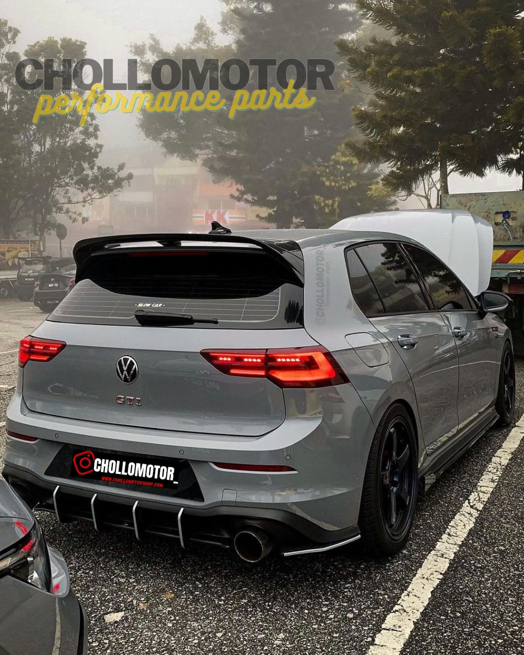 Alerón golf mk8 GTI/GTE/GTD