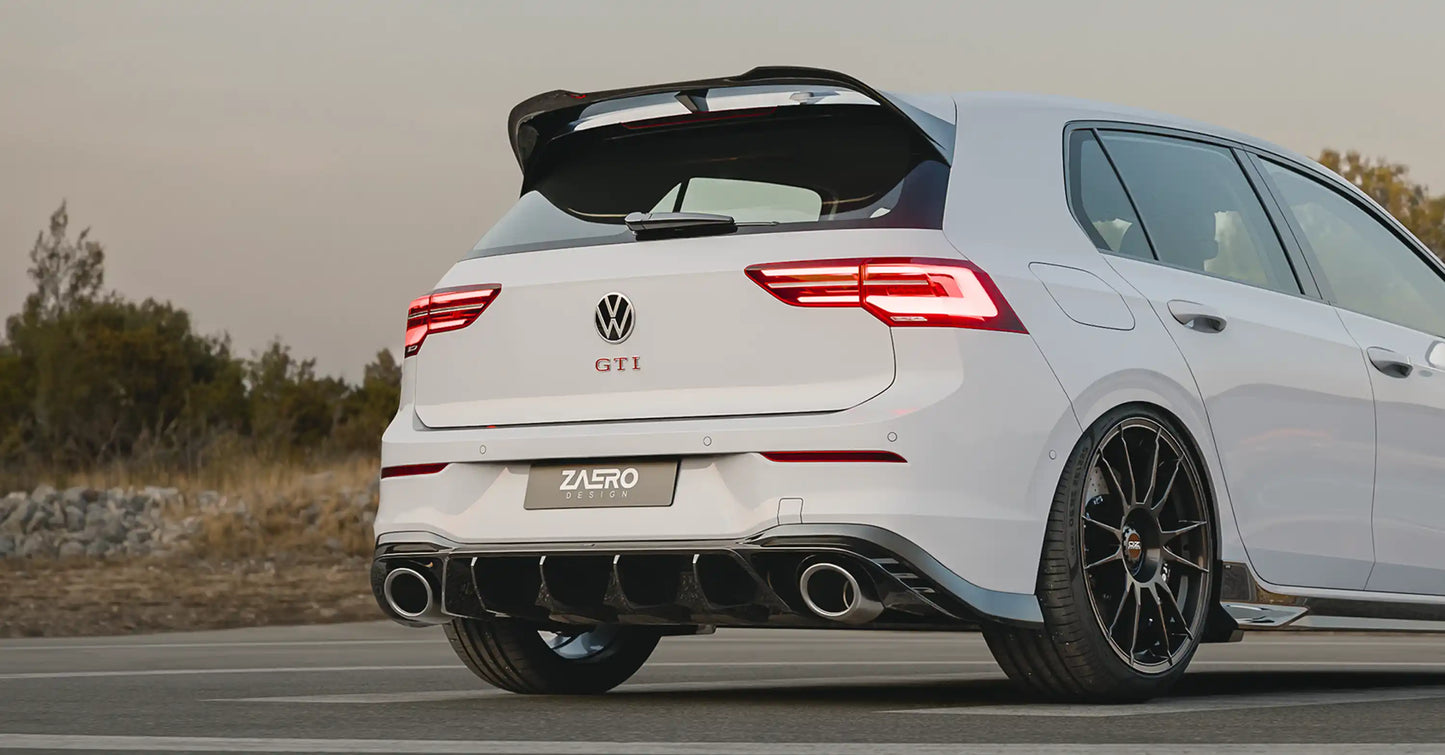 Difusor Zaero Volkswagen Golf mk8 Gti / Clubsport