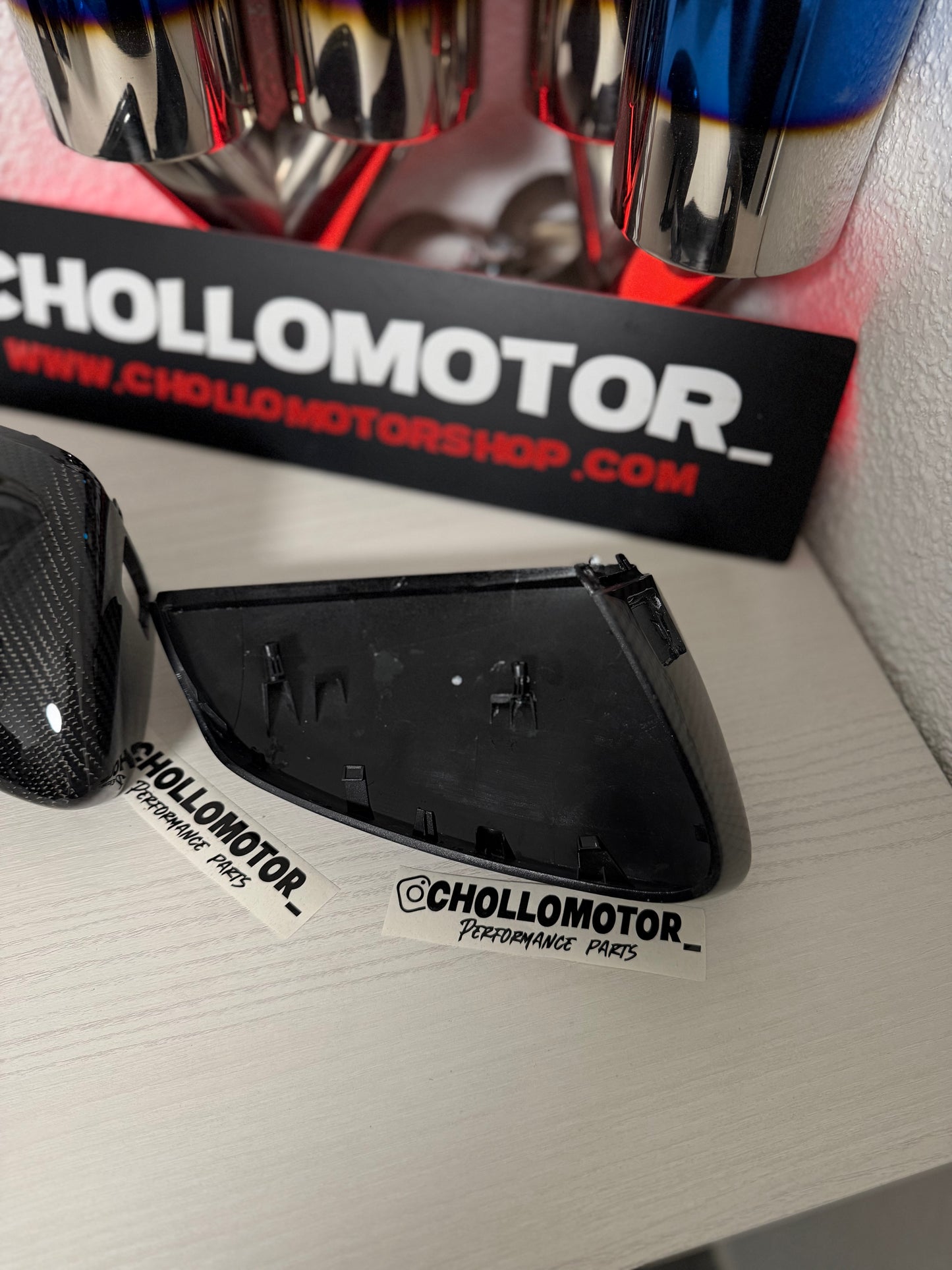 Espejos fibra de CARBONO REAL Audi A3 / A3 Sline / RS3 8Y