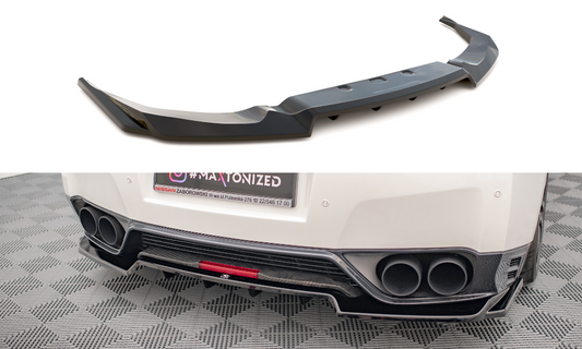 Añadido difusor maxton Nissan Gtr R35 2011/16