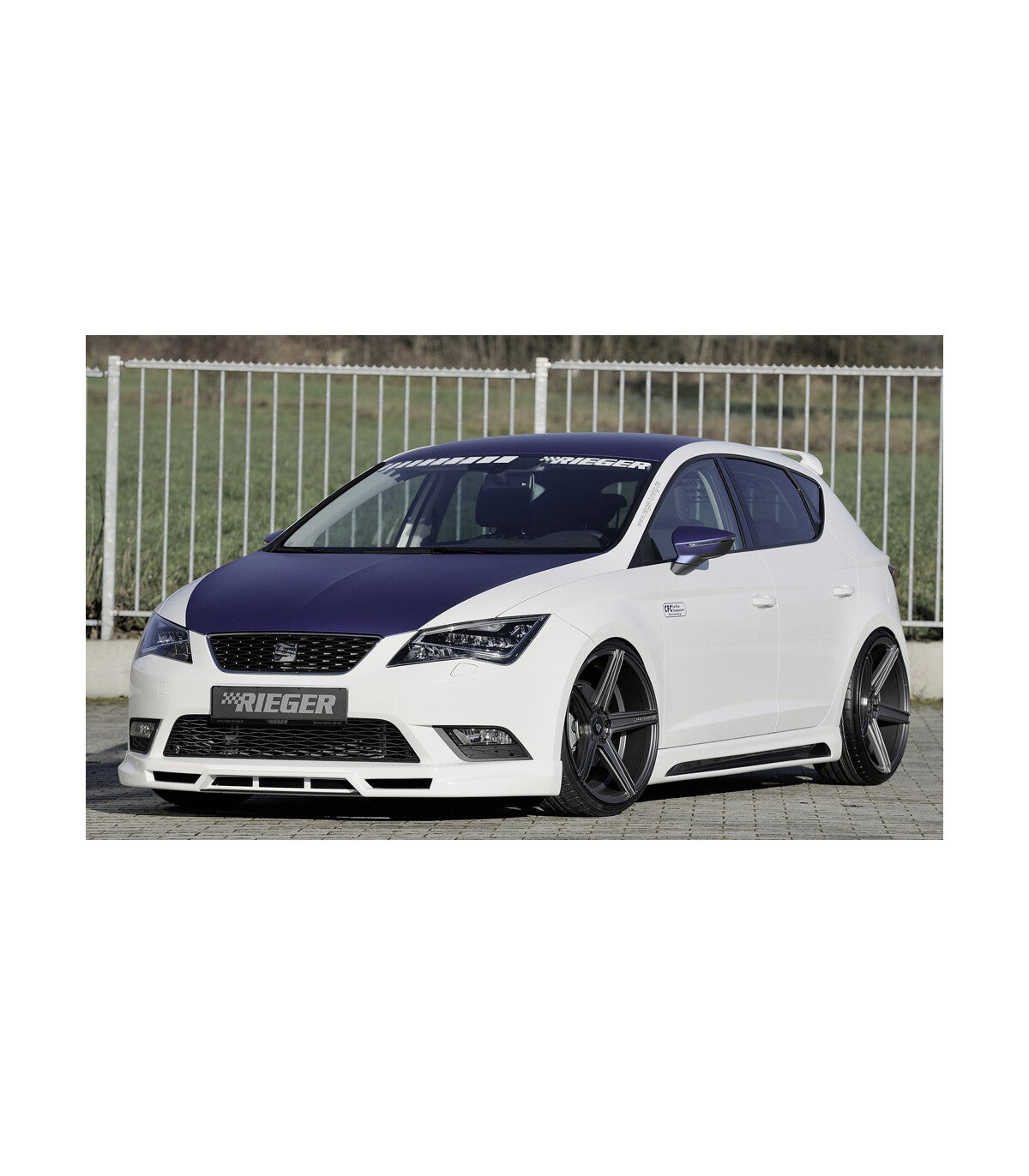 Lip integral rieger Seat leon mk3 todos 2012/16