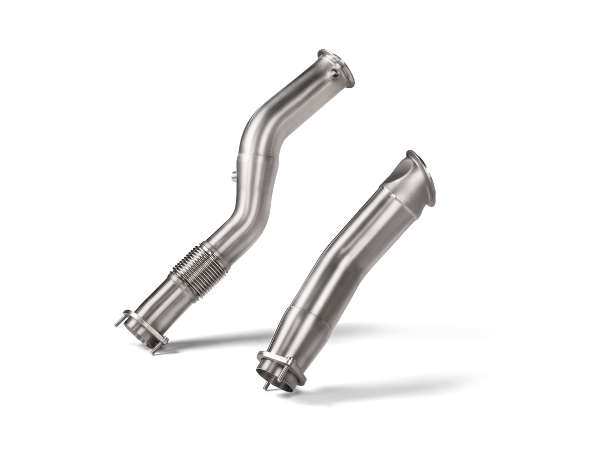 Downpipes descatalizadas Akrapovic para M3 G80 / M4 G8x / M2 G87